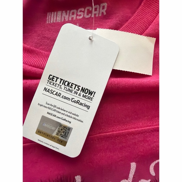 NWT NASCAR Homestead Miami Retro Tee Hot Pink | L - Picture 6 of 6